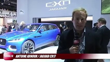 Jaguar C-X17 Concept en vidéo live au Salon de Francfort 2013