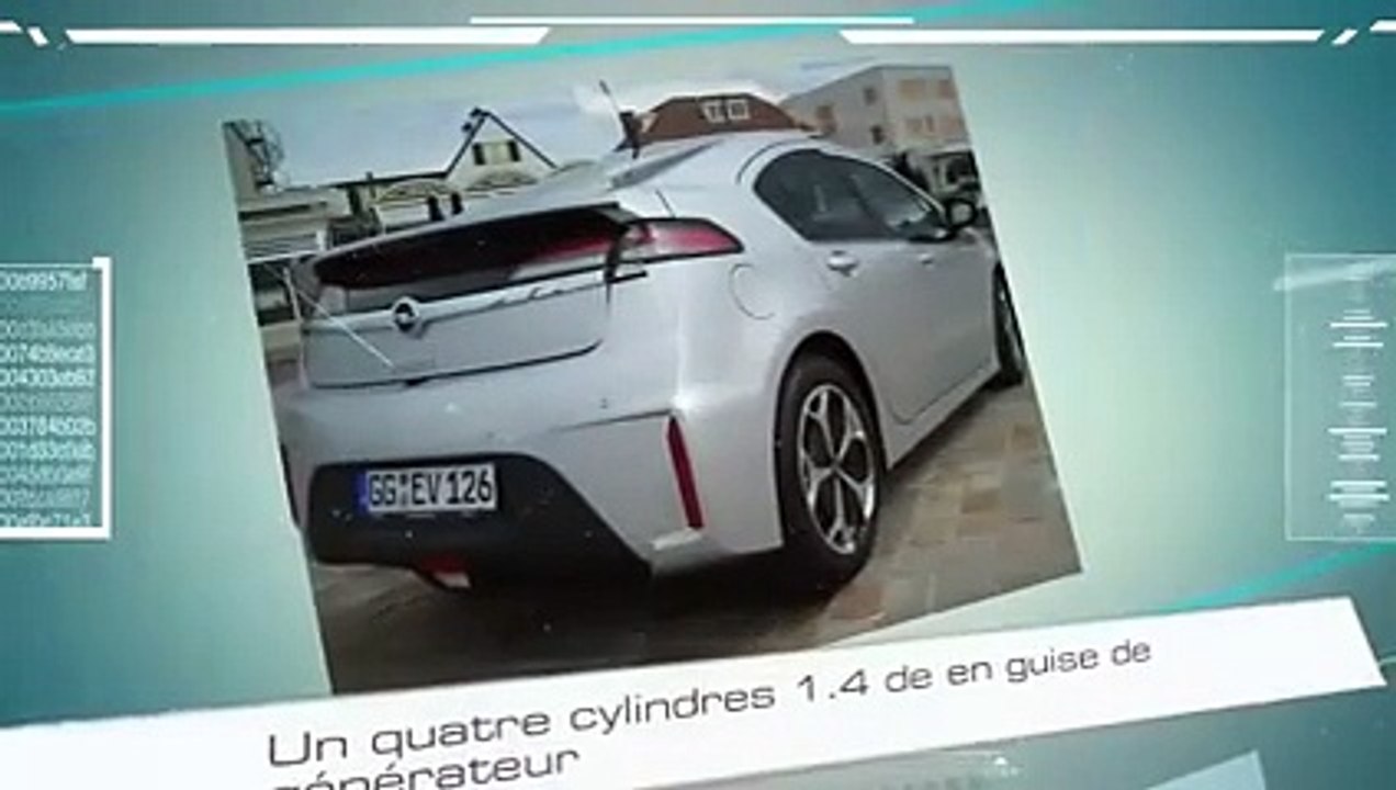 Zoom sur l'Opel Ampera : l'esthétique