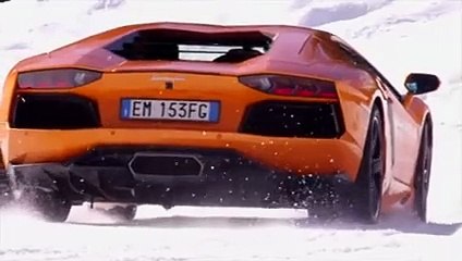 La Lamborghini Winter Accademia 2015 permet de drifter sur la neige avec la Huracan !