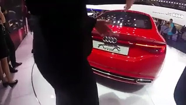 #TurboInside : Nouvelle audi TT sportback concept en vidéo live au mondial de l'auto