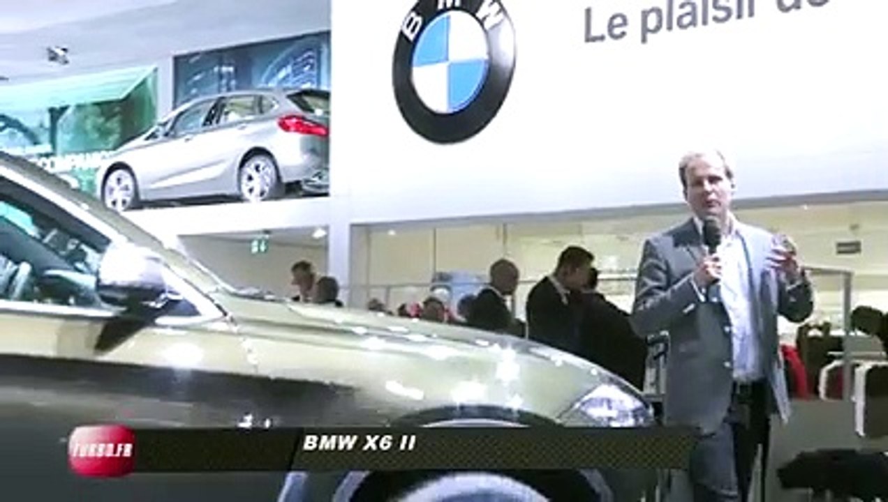BMW X6 II : Live Mondial Paris 2014