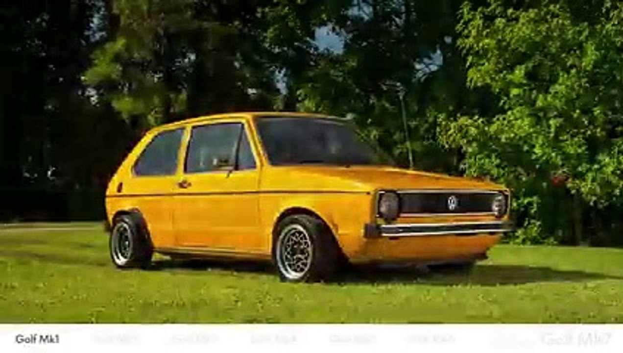 40 ans de Volkswagen Golf
