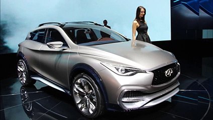 Salon Genève 2015 : l'Infiniti QX30 Concept en vidéo