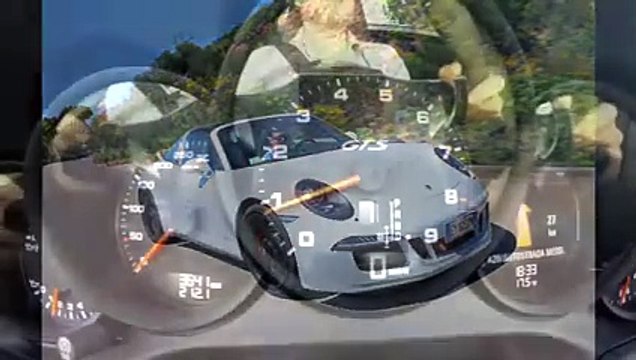 Vidéo : le 0 à 100 km/h à bord de la Porsche 911 Targa 4 GTS (991)