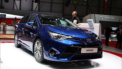 Salon Genève 2015 : la Toyota Avensis 4 en vidéo