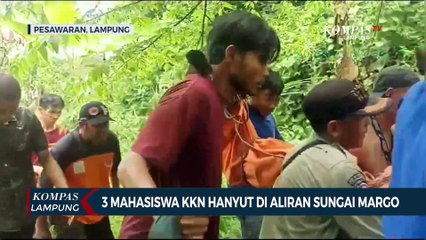 3 Mahasiswa KKN Hanyut di Aliran Sungai Margo