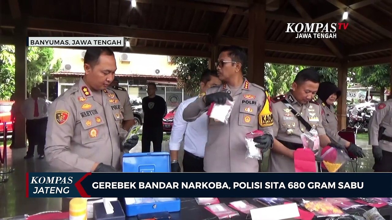 Gerebek Bandar Narkoba, Polisi Sita 680 Gram Sabu