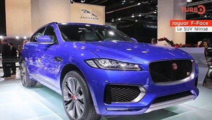 Salon Francfort 2015 : Jaguar F-Pace en vidéo
