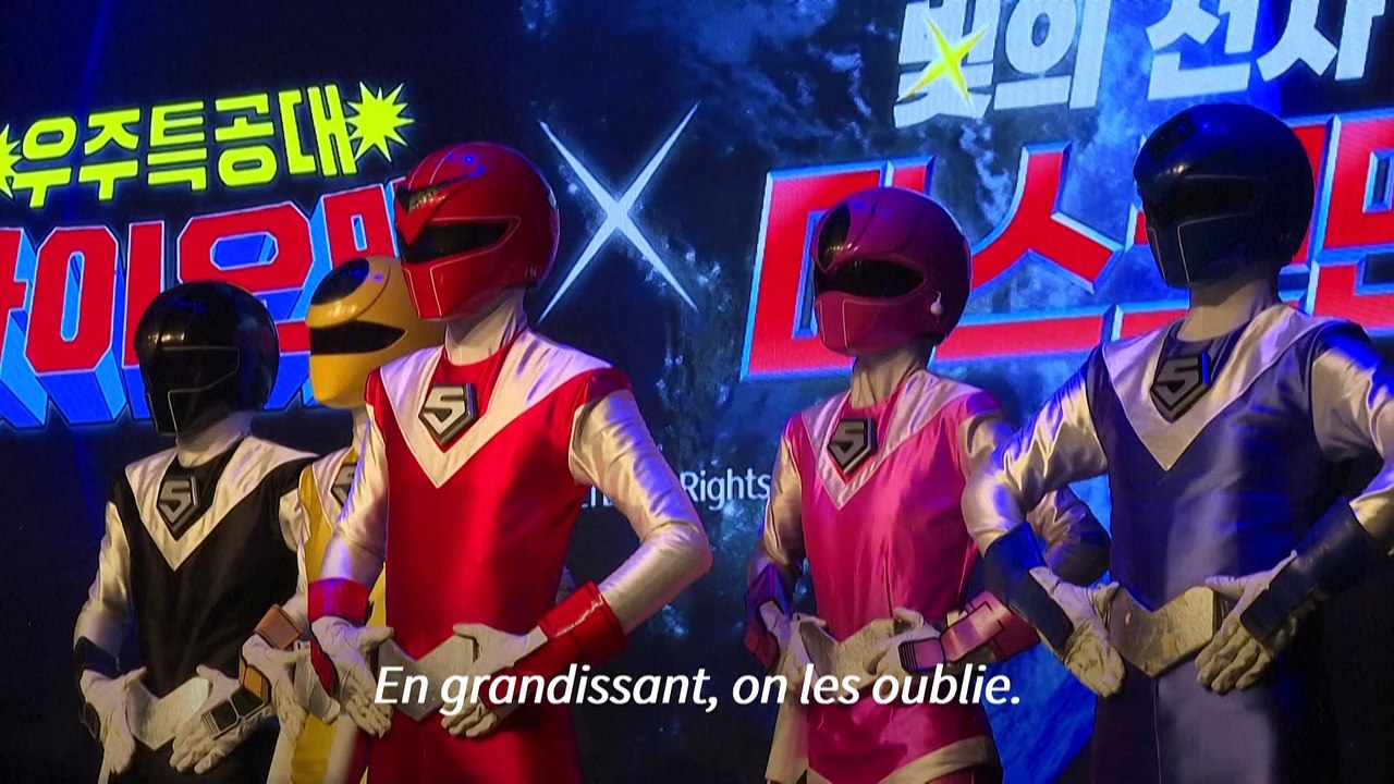 En Corée du Sud, les fans de "Bioman" retrouvent leurs super-héros japonais