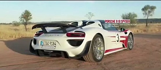 Record en Porsche 918 Spyder à 350 km/h dans l'outback