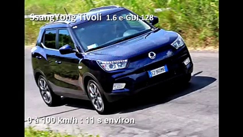 Vidéo : le 0 à 100 km/h à bord du SsangYong...