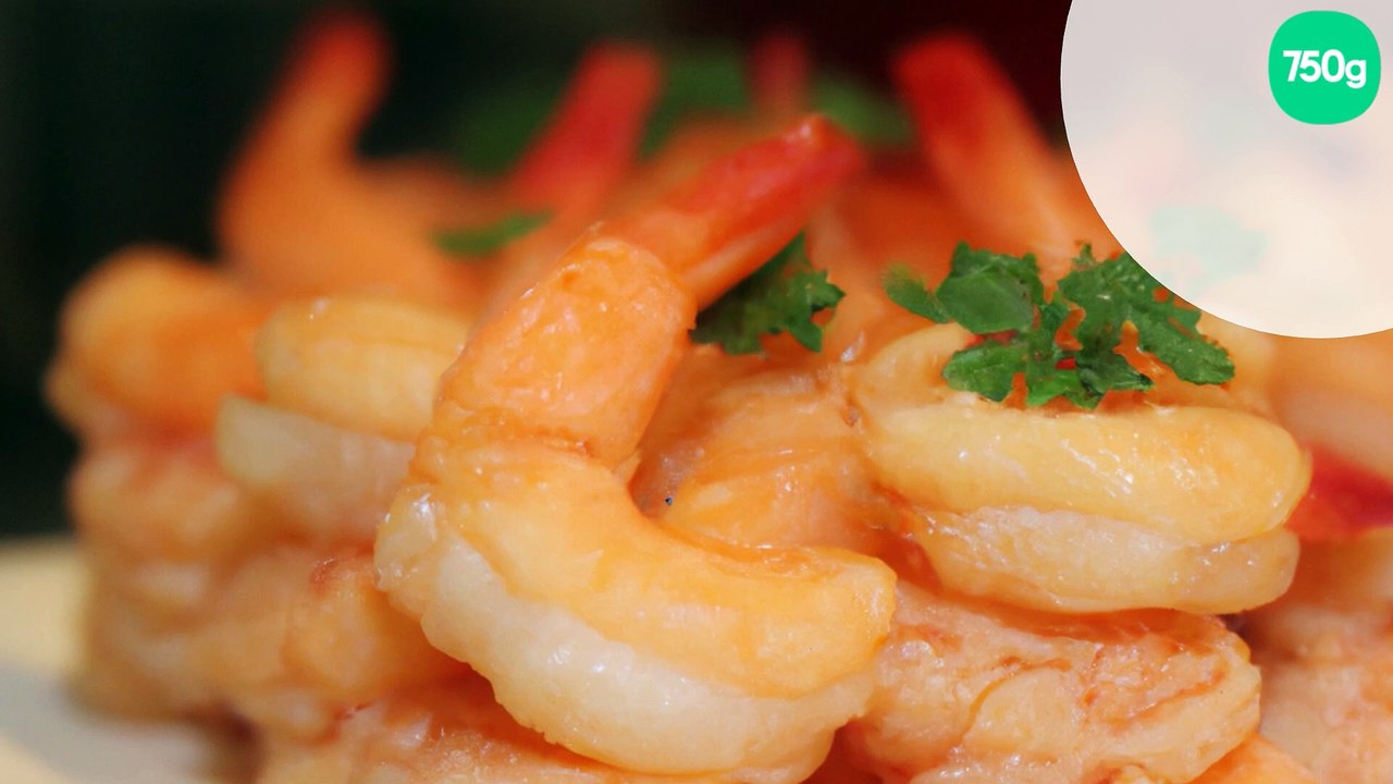 Bouchées aux crevettes