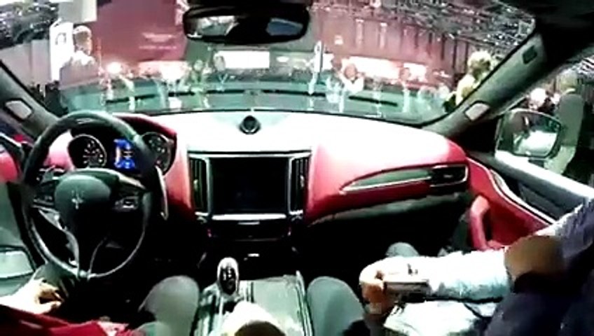 Salon Genève 2016 : le Maserati Levante en...