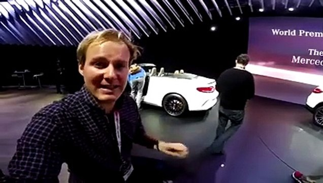 Salon New York 2016 : Mercedes Classe C 63 AMG Cabriolet en vidéo live