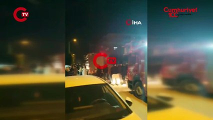 Mahalleli sokağa döküldü... Bursa'da korkutan baca yangını: 2 bina tahliye edildi
