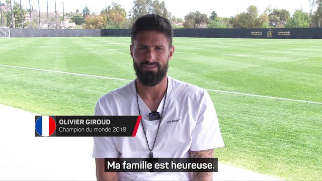 Giroud : Je suis fier de ce que j'ai fait avec les Bleus