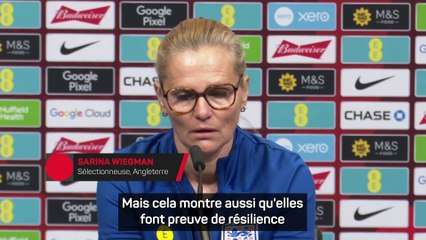 Wiegman : "Hermoso fait preuve d'un courage absolument remarquable"