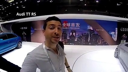 Salon Pékin 2016 : l'Audi TT RS en vidéo live