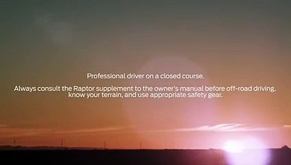 Le Ford F-150 Raptor fait des bonds dans le désert