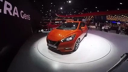 Live Mondial Auto Paris 2016 : la Nissan Micra 5 en vidéo