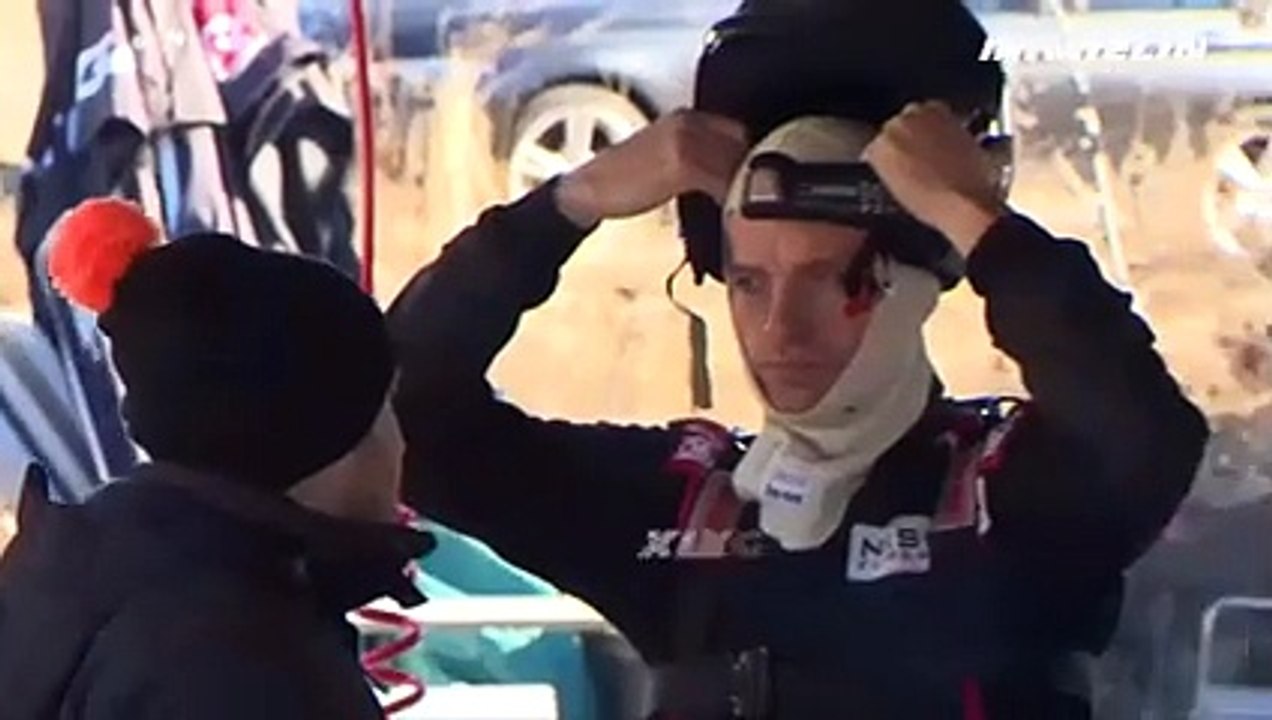 WRC 2017 - Séance de tests pour Juno Hänninen avant le Monte-Carlo