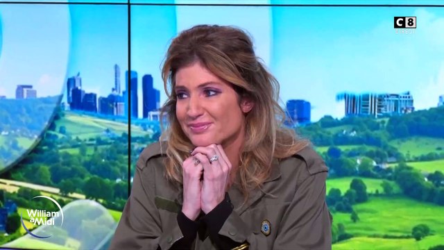 Sandrine Arcizet en larmes pour sa dernière dans William à midi sur C8