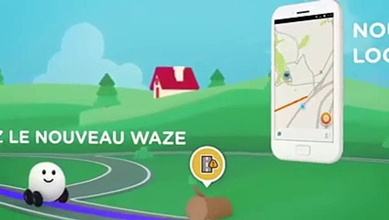 Waze, nouveau look pour la version Android
