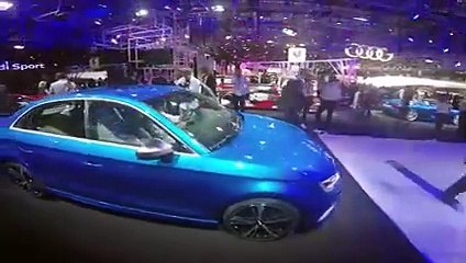 Live Mondial Auto Paris 2016 : l'Audi RS3 berline en vidéo