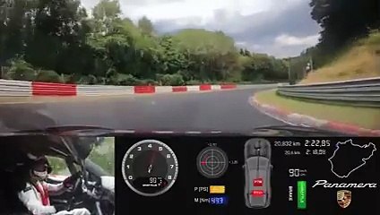Vidéo : le record de la Porsche Panamera sur le Ring en caméra embarquée