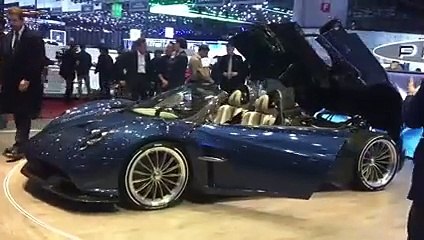 La Pagani Huayra Roadster dévoilée à Genève