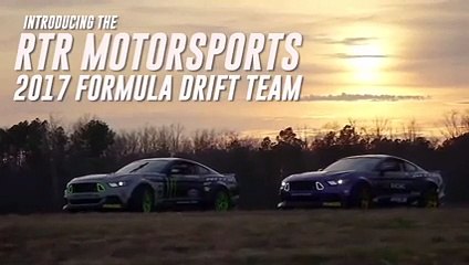 Vaughn Gittin Jr. teste sa Ford Mustang RTR (2017)