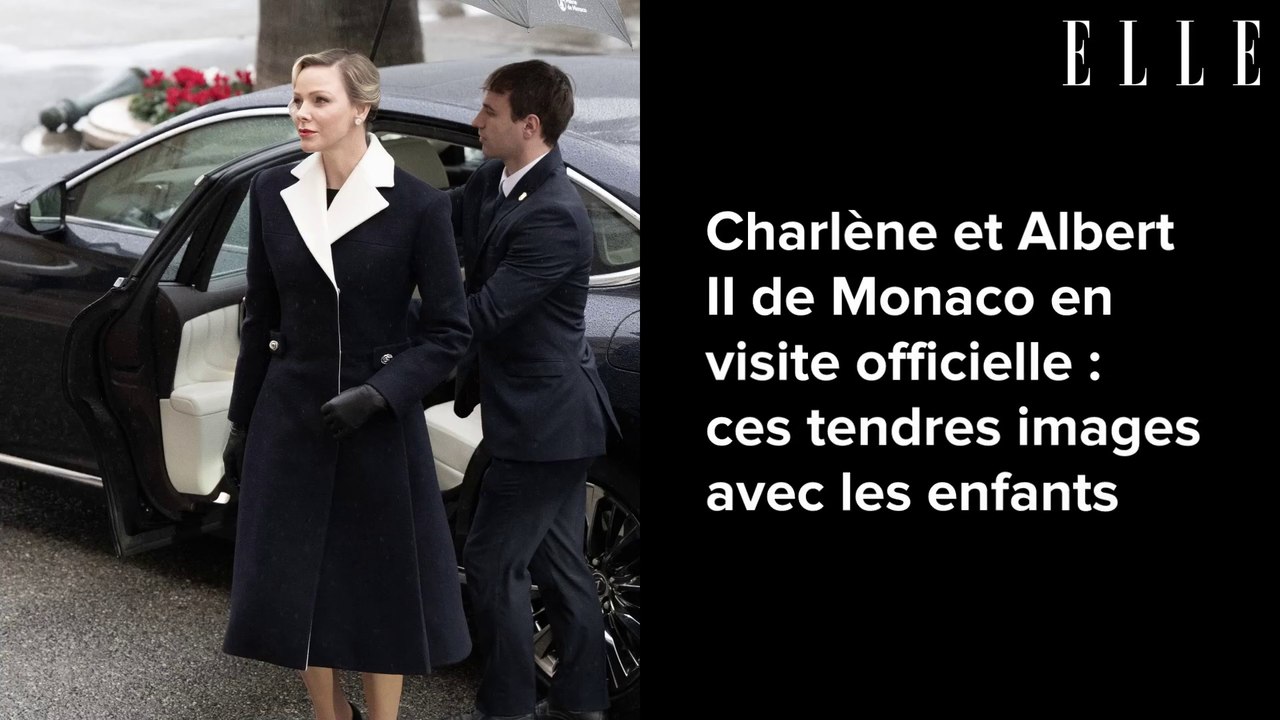 Charlène et Albert II de Monaco en visite officielle : ces tendres images avec les enfants
