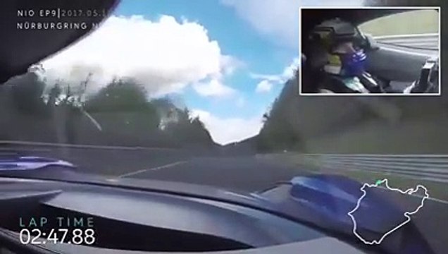 NIO EP9 : moins de 7 minutes pour cette voiture électrique sur le Nurburgring