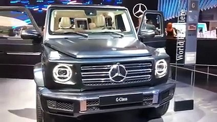 Salon de Détroit - Présentation du nouveau Mercedes Classe G
