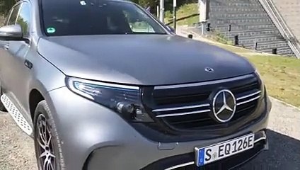 Présentation du Mercedes EQC 100 % électrique