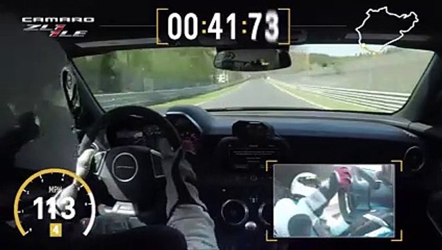 La Chevrolet Camaro ZL1 1LE à l'assaut du Nürburgring