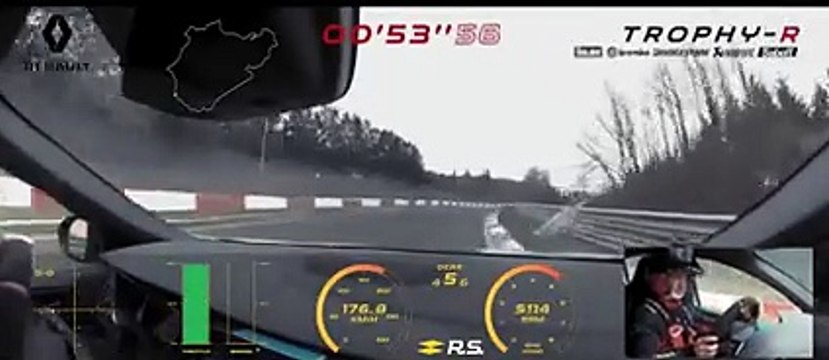 Renault Megane R.S. Trophy-R, nouveau record au Nürbürgring