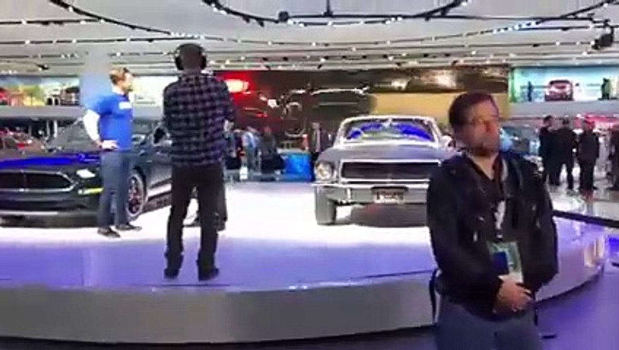 Salon de Détroit - Présentation de la Ford Mustang Bullitt