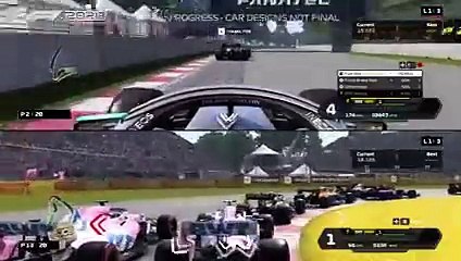 F1 2020, le mode écran partagé dans une vidéo de gameplay de 4 minutes