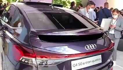 VIDEO - Audi Q4 e-tron, présentation en direct du salon de Munich 2021