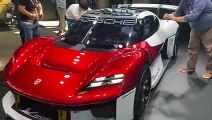 VIDEO - Porsche Mission R, la piste en ligne de mire pour cette sportive dévoilée au Salon de Munich 2021
