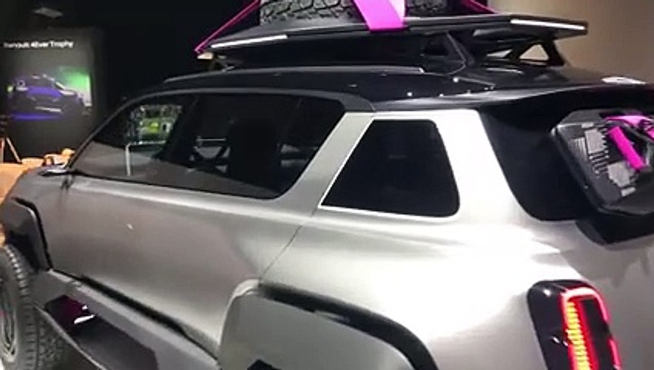 VIDEO - Présentation du concept Renault 4Ever Trophy, la 4L est de retour