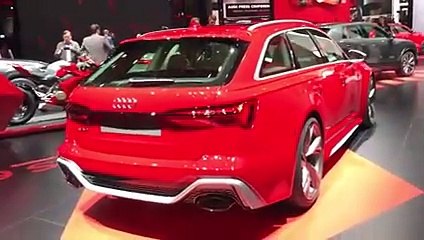 Salon de Francfort 2019 : présentation de l'Audi RS6