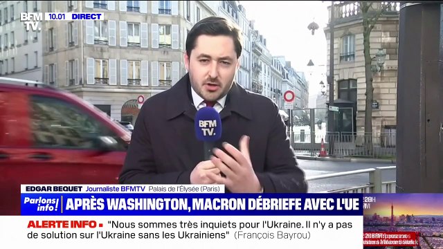 Emmanuel Macron annule le Conseil des ministres et participe à une réunion en visioconférence avec les partenaires européens pour débriefer sa rencontre avec Donald Trump