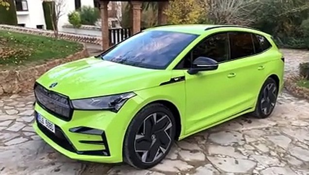 VIDEO - Skoda Enyaq RS iV (2022), premier contact en direct de l'essai