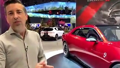 VIDEO - Dodge Charger Daytona SRT Concept en direct du salon de New York 2023