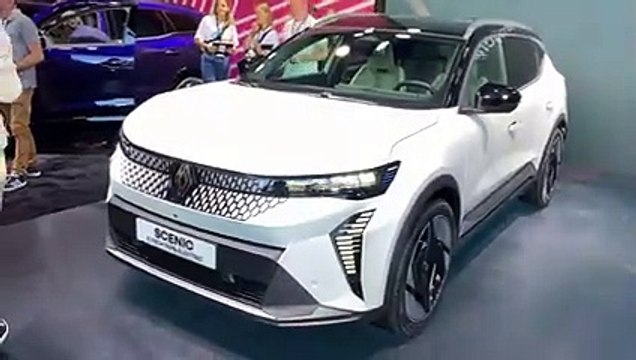 VIDEO - Le Renault Scenic E-Tech 100 % électrique se dévoile sous toutes les coutures au salon de Munich 2023