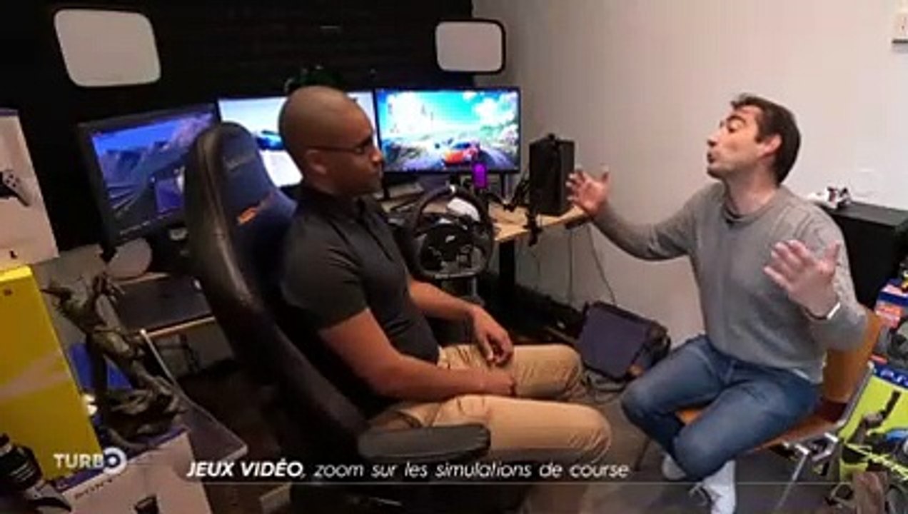 Extrait émission Turbo : Zoom sur les jeux vidéos de simulation de course