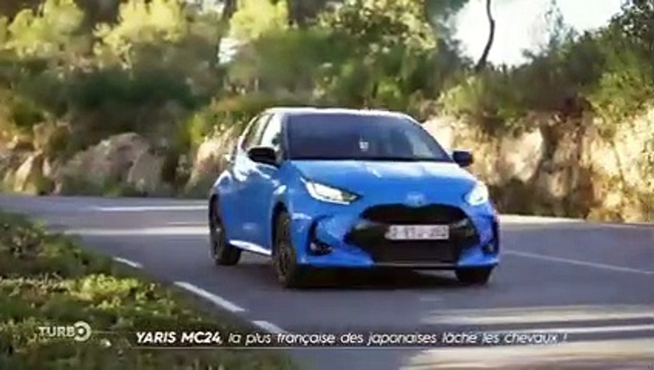 Extrait émission Turbo : Essai Toyota Yaris 2024
