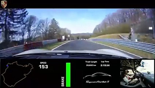 VIDEO - Nouveau record pour une Porsche Taycan préparée sur le Nürburgring